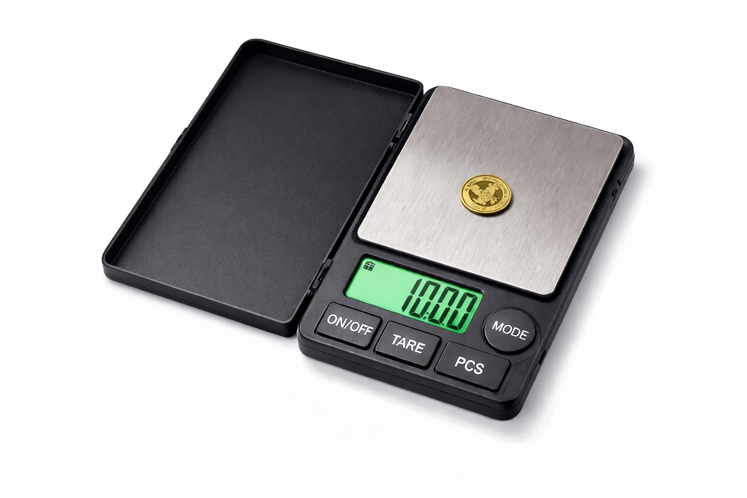 Gripit Digital Jewelry Portable Weighing Scale, Gold & Silver ornaments Weight Measuring machine for homes and professionals | 1kg (1000gram) x 0.01g (10mg)