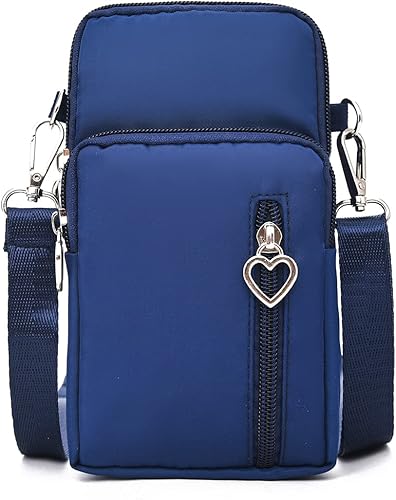 Miniatura 1 de Cartera cruzada universal para mujer, mini bolso de hombro para el brazo, monedero para teléfono celular, compatible con iPhoneSamsung Galaxy