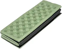 Colchão de Camping Almofada Plegável Portátil com Isolação Térmica Alta Resiliência Boa Elasticidade Experiência Confortável Estrutura Bolhas Fechadas -Proof Respirável Função Massagem Leve Fácil Pleg