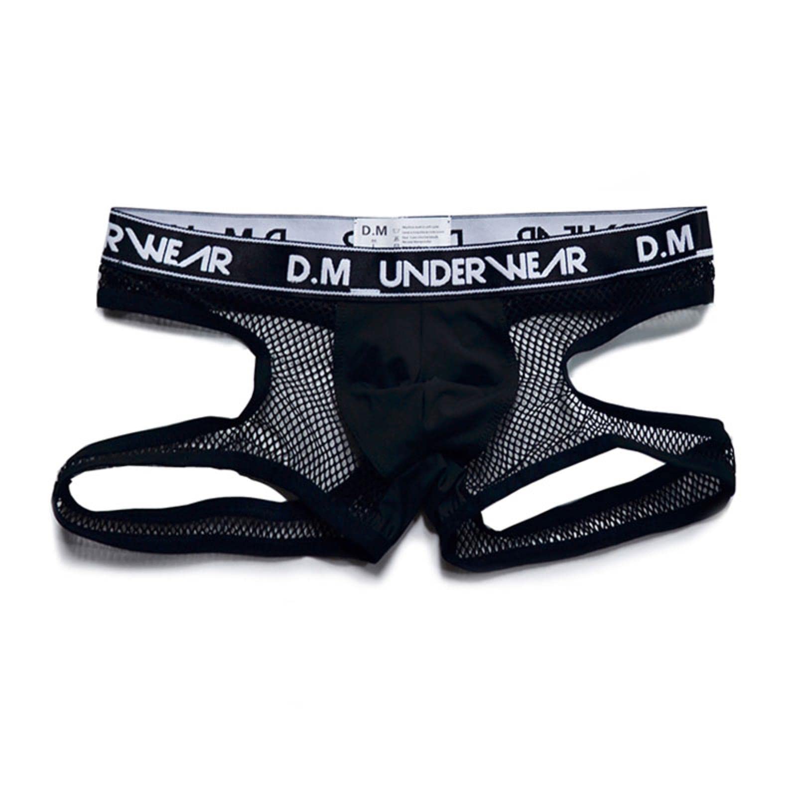 Ropa Interior para Hombre Gay, Calzoncillos de Malla Transparente, Tangas Sexis para Hombre, tentación Transpirable, Sissy Hot T Back, suspensorio para Hombre
