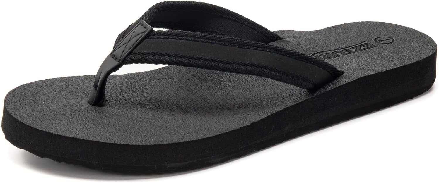 Women's Comfortable Yoga Mat Thong Sandals With Arch Support Lightweight Flip Flops