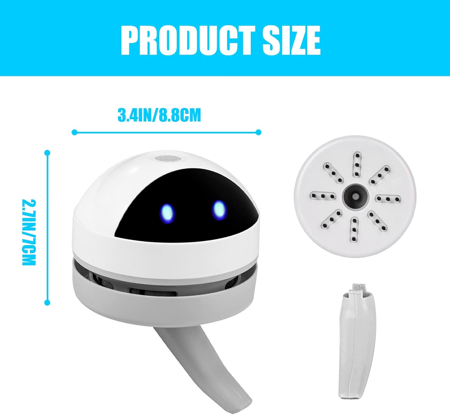 SPORWAY Mini Tischstaubsauger: Der perfekte Helfer für saubere Oberflächen!