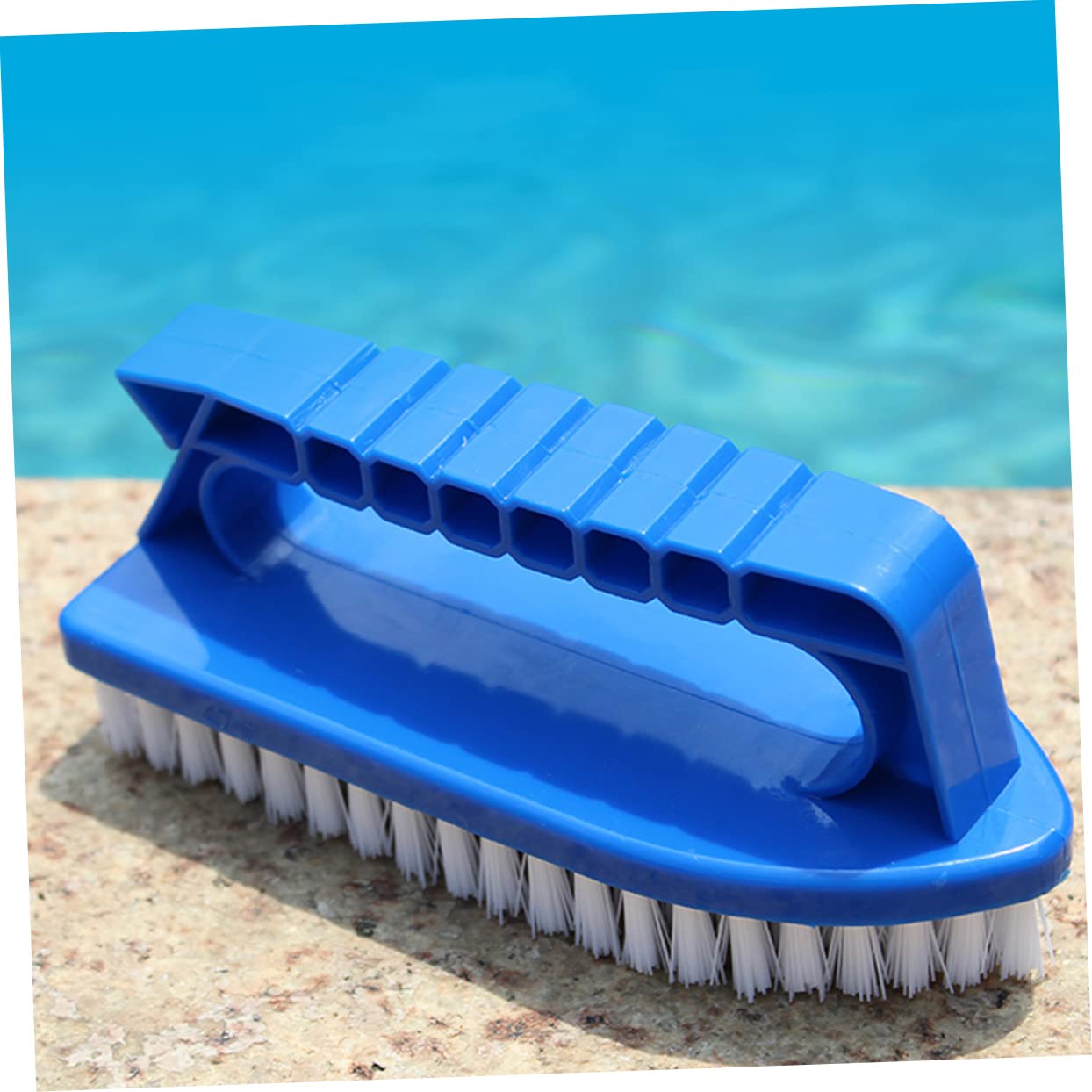 BESPORTBLE 3sets Pool Cleaning Brush Wall Floor Scrub Brush Utility for Pools Comfort Grip In-ground/Above Ground Scrub 2pcs*3