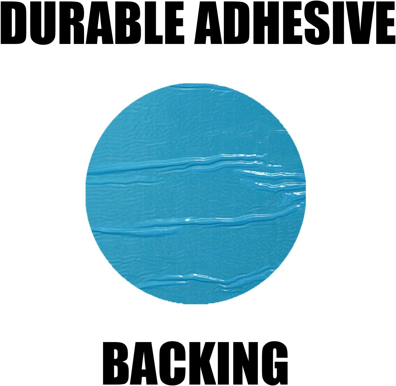 DuraMark 3.5 Inch White Dots for 5S Lean Organization Floor Marking Have Heavy Duty Industrial Outdoor Rubberized Adhesive with Removable Liner (Pack of 10)