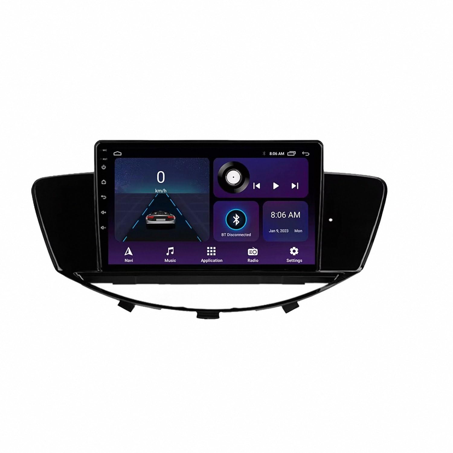 Radio coche 2 DIN con Android Auto para Subaru Tribeca 2007-2011 4G 8