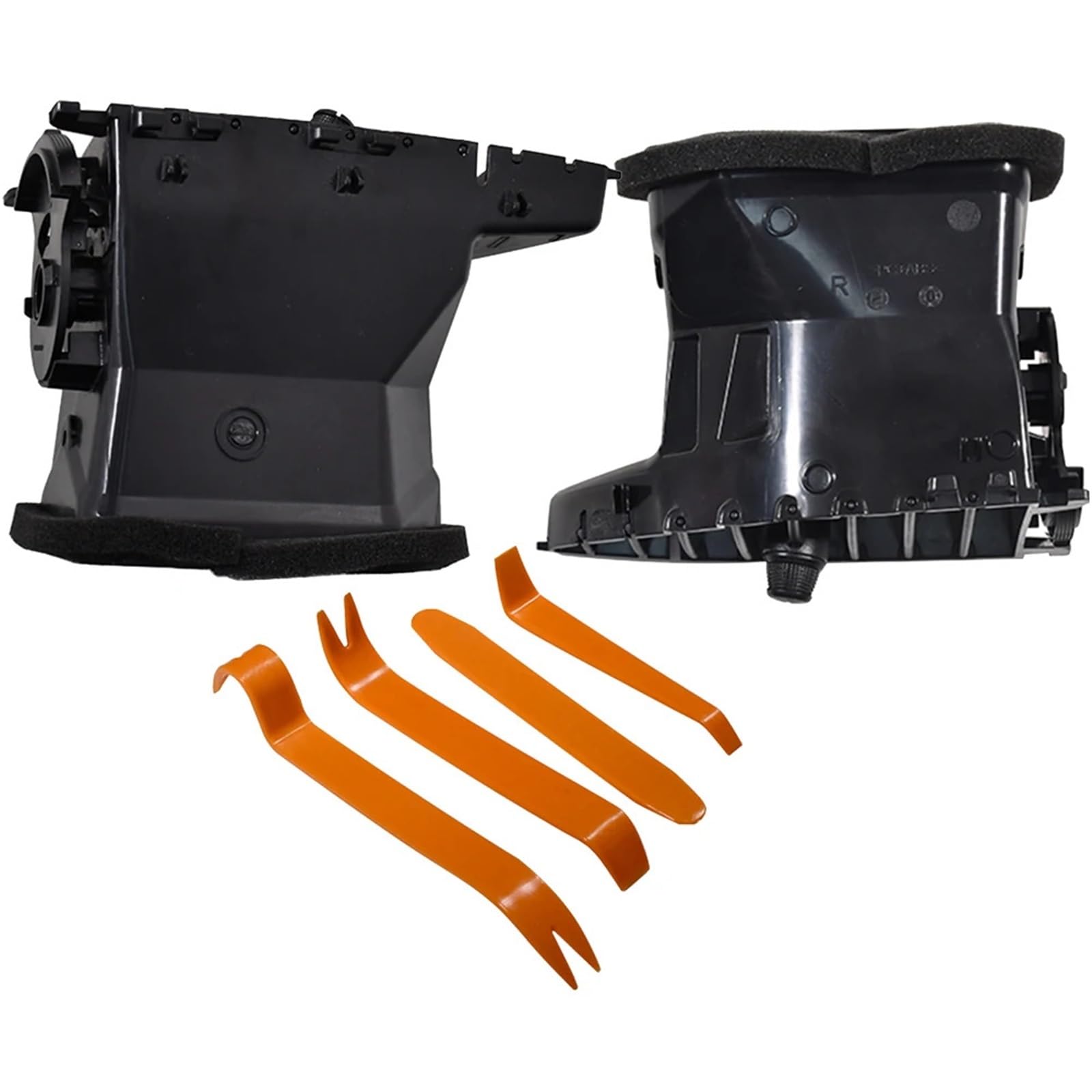 Front Center Dash Air Vent Grille Dashboard Center A/C Grille Vent Air Conditioner Outlet For Mercedes Benz Vito V260 W447 W448 with Tool A4478300654 A4478300454(1 Set)
