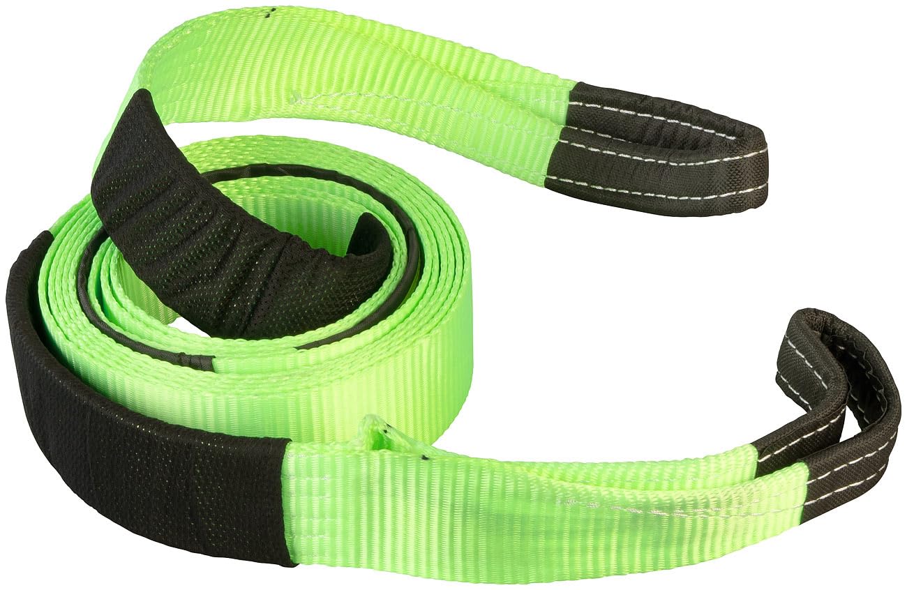 Lescars Abschleppseil Auto: 2er-Set Abschleppseile mit 5 m, Haken, 10 Tonnen Zugkraft, Handschuhe (Pkw, Profi, Seil)
