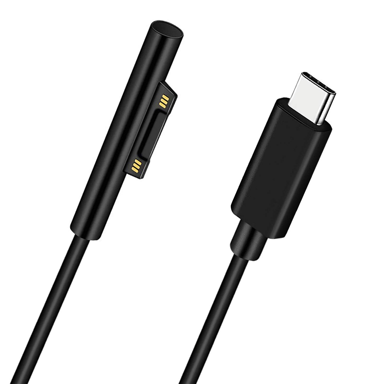 Surface Connect To Usb C Pd 15v Charging Cable 5 8ft Compatible With Microsoft Surface Pro 6 5th Gen 4 3 Surface Laptop 2 17 Surface Go Surface Book 2 1 Cable Only Amazon Com Au Computers