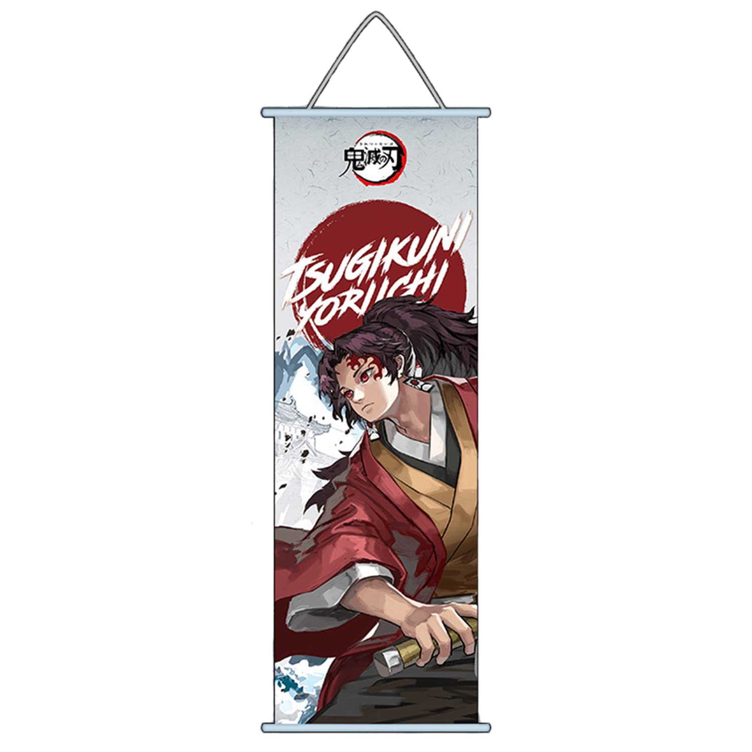 Buy Anime Demon Slayer Paintings Fabric Cloth Wall Scroll Blade Of