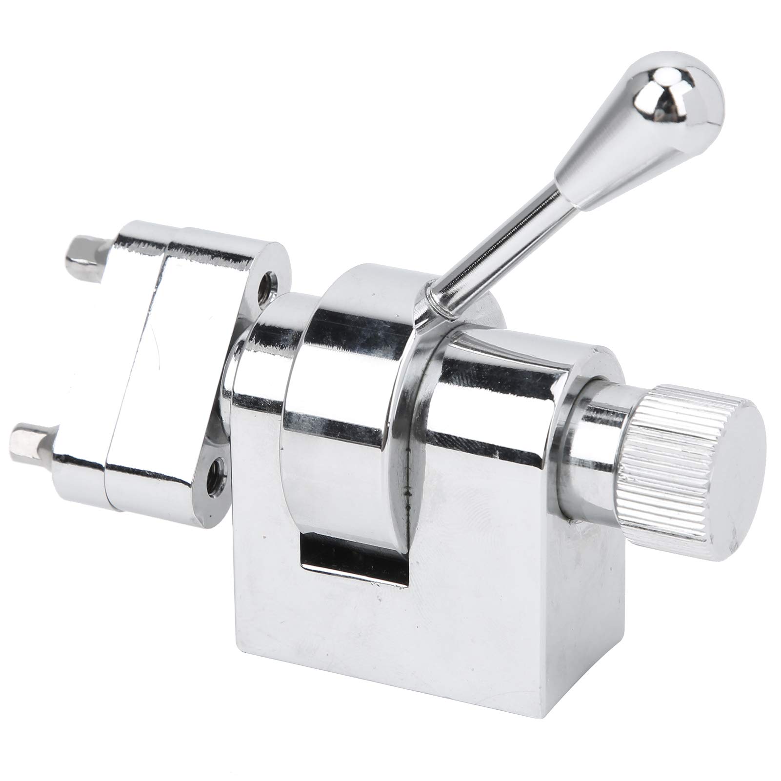 SEAFRONT Filtro in Metallo Resistente Argento Filtro per Rullante con Viti di Montaggio della Testa del Filtro Accessori per Strumenti a Percussione Lega di Zinco