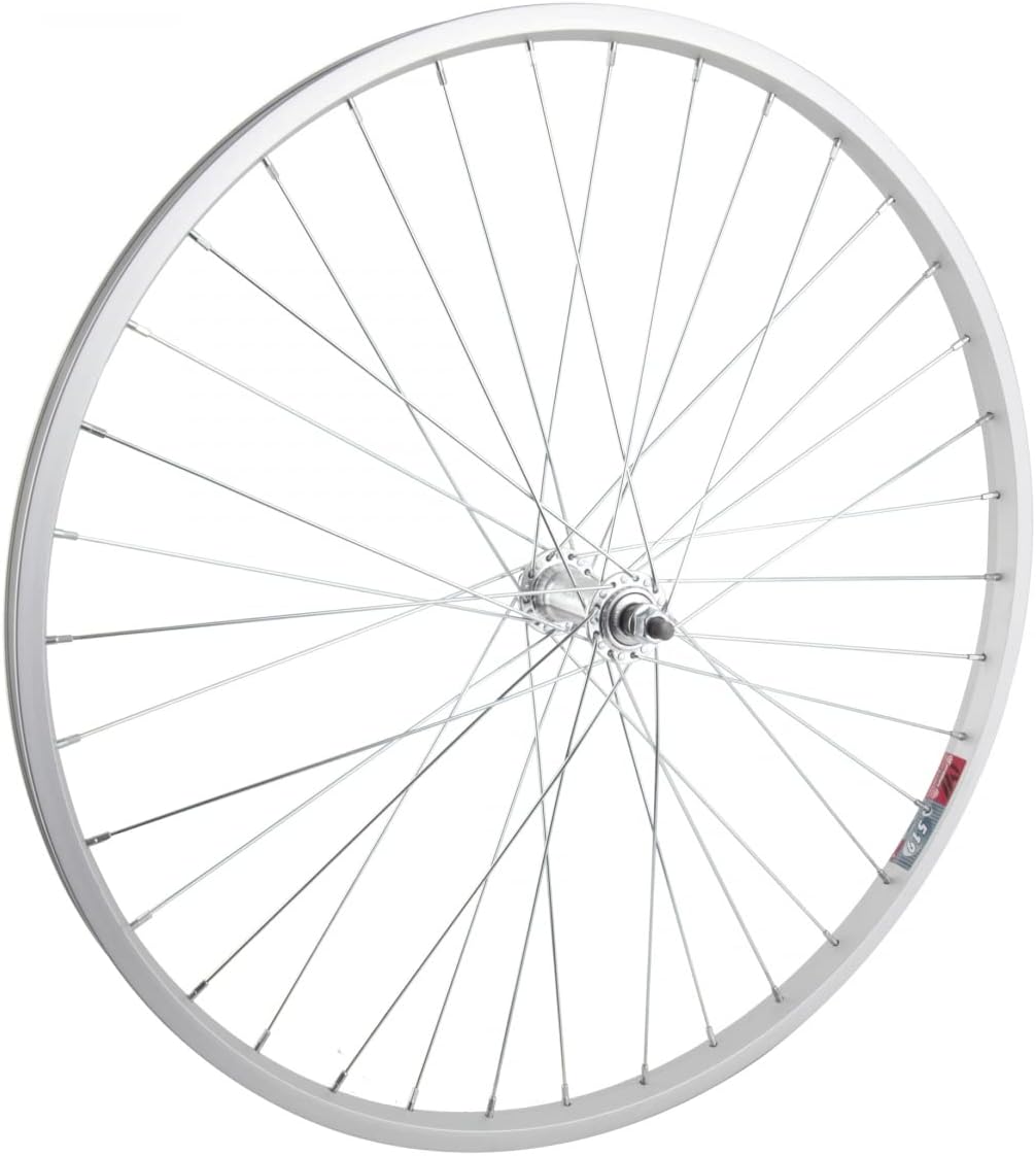 Wheel Master Front Bicycle Wheel 26 x 1.5 36H, Alloy, Bolt on, Silver, 3/8