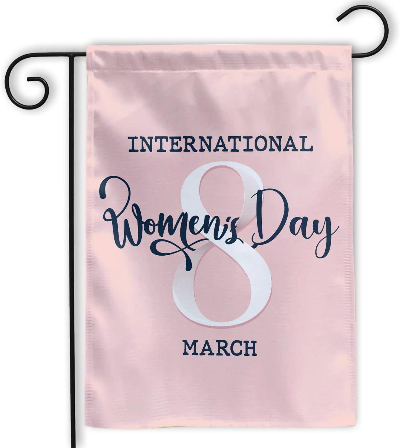 MAIANEY (12"x18") 8th March International Women's Day Garden Flag Womens History Month Garden Flag Feminism Feminist Flag Women's Day Gifts Outdoor Decorations Yard House Patio Porch Double Sided