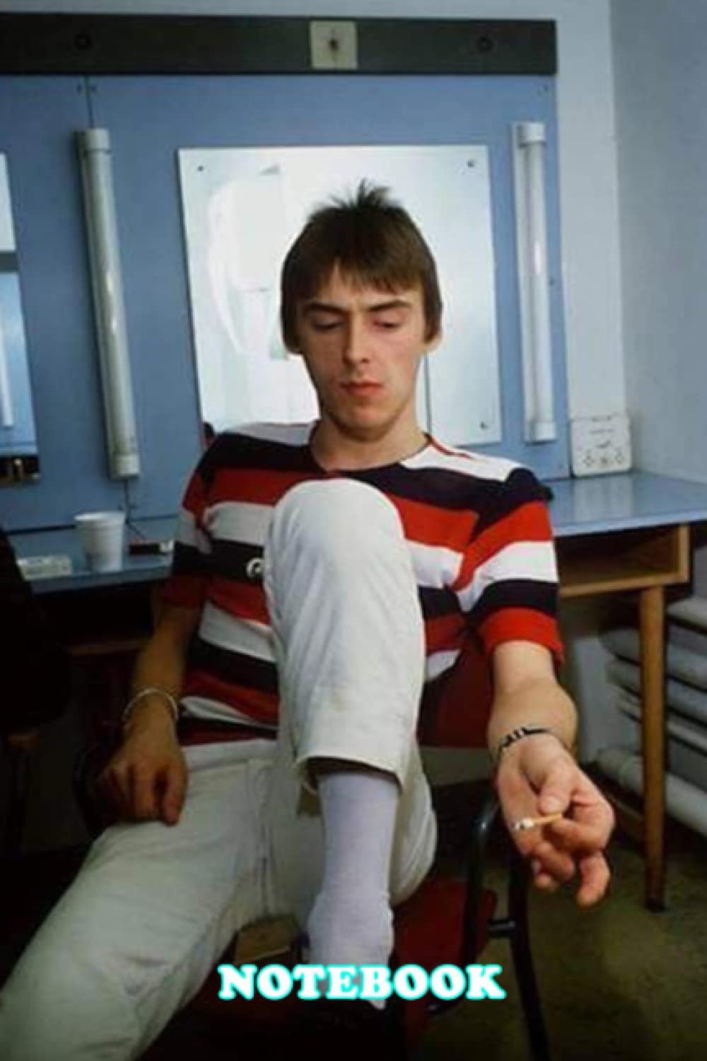 Notebook : Paul Weller The Jam Rock band Journal Diary For Any Occasion Gifts in Work Office, Home, School, Thankgiving Notebook #586