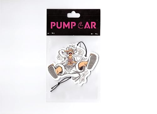 Miniatura 4 de PumpCar - Ambientador de coche de una pieza con aroma a cereza, 5 ambientadores colgantes de anime japonés para espejo retrovisor, accesorios para