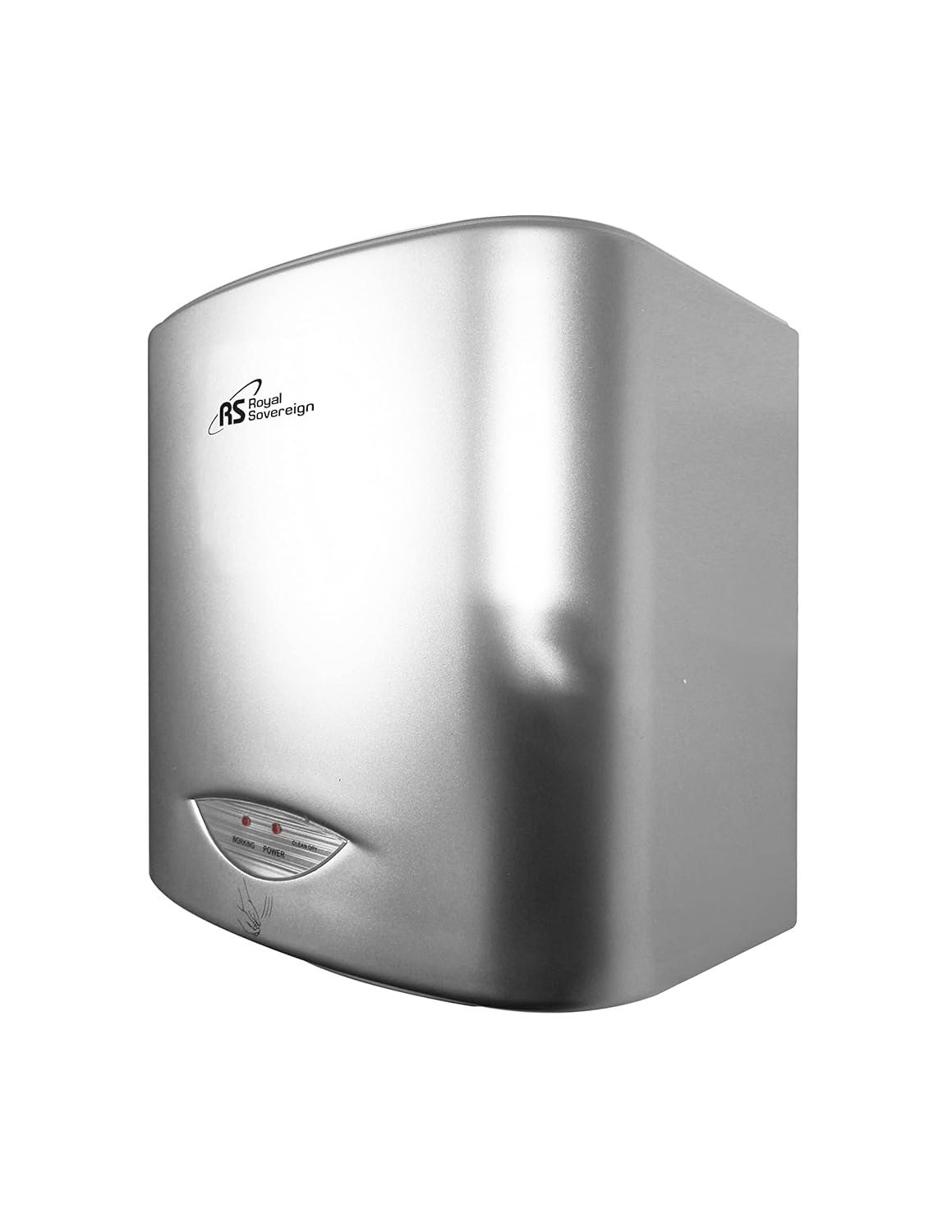 Royal Sovereign Touchless Automatic Hand Dryer, Durable 20 Second Hand Dry Time, 1200 Watt, Silver (RTHD-421S)
