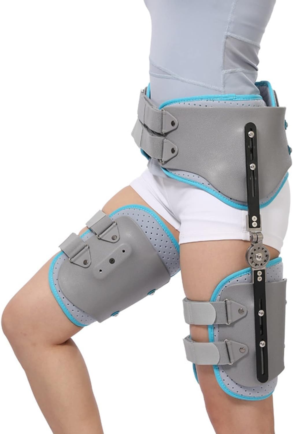 Hüftabduktionsorthese Für Erwachsene, Gelenkige Hüftabduktionsorthese, Postoperativer Hüftprotektor, Stabilisator, Kompressionsstütze Bei Gelenkschmerzen, Hüftstützorthese Bei Zerrungen, Ischias-Schm