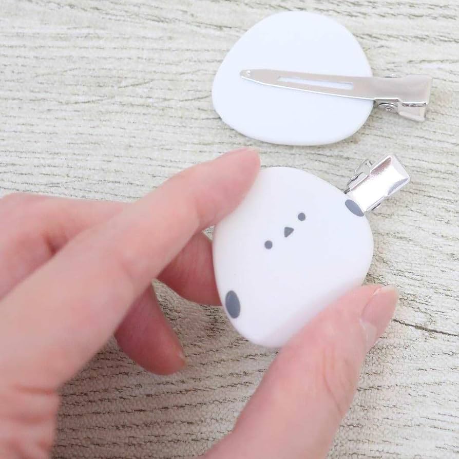 Amazon.co.jp: [ヘアアクセ]前髪クリップ 2個セット/しまえなが