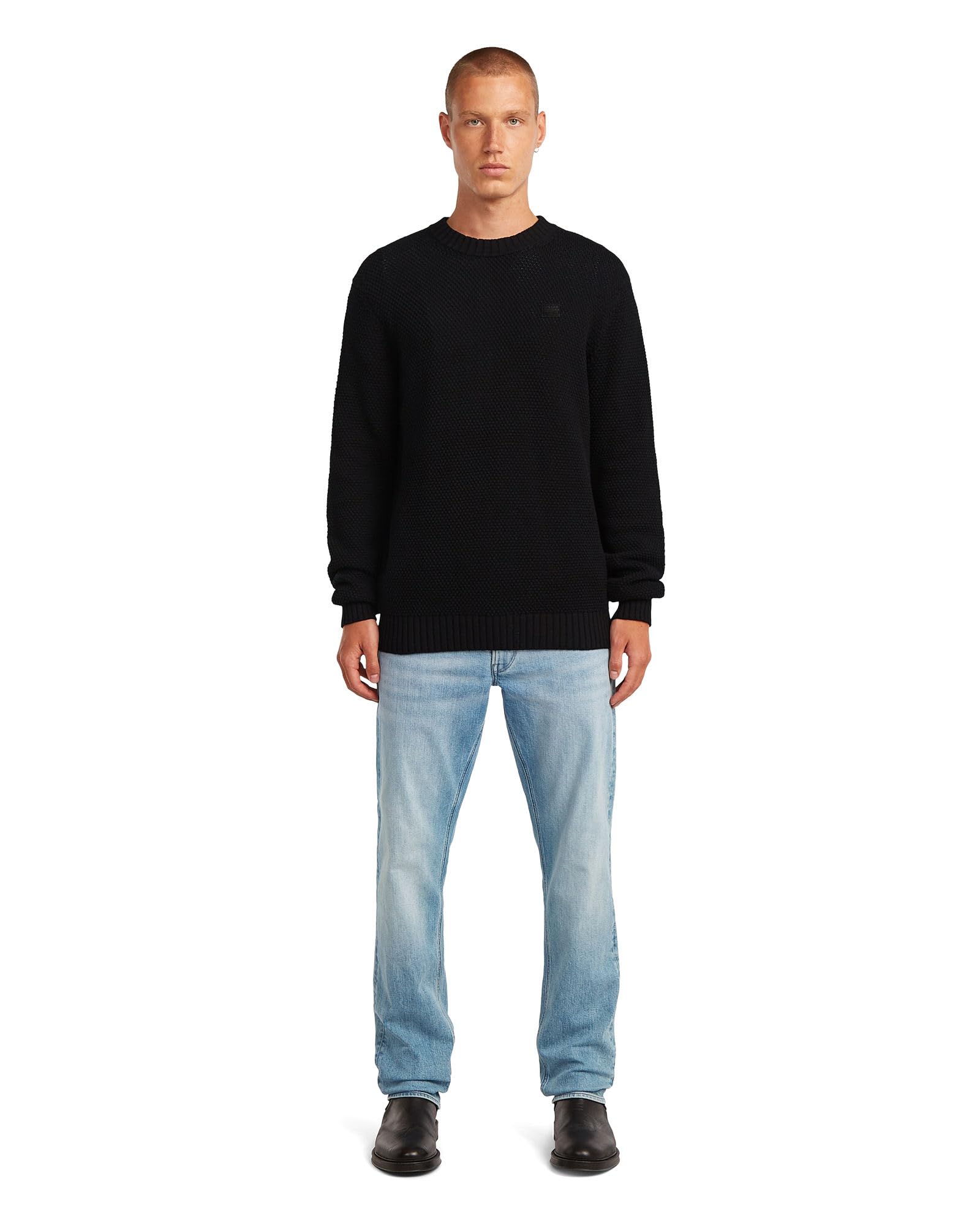 G-Star Honey Comb Structure R Knit Suéter pulóver Hombre
