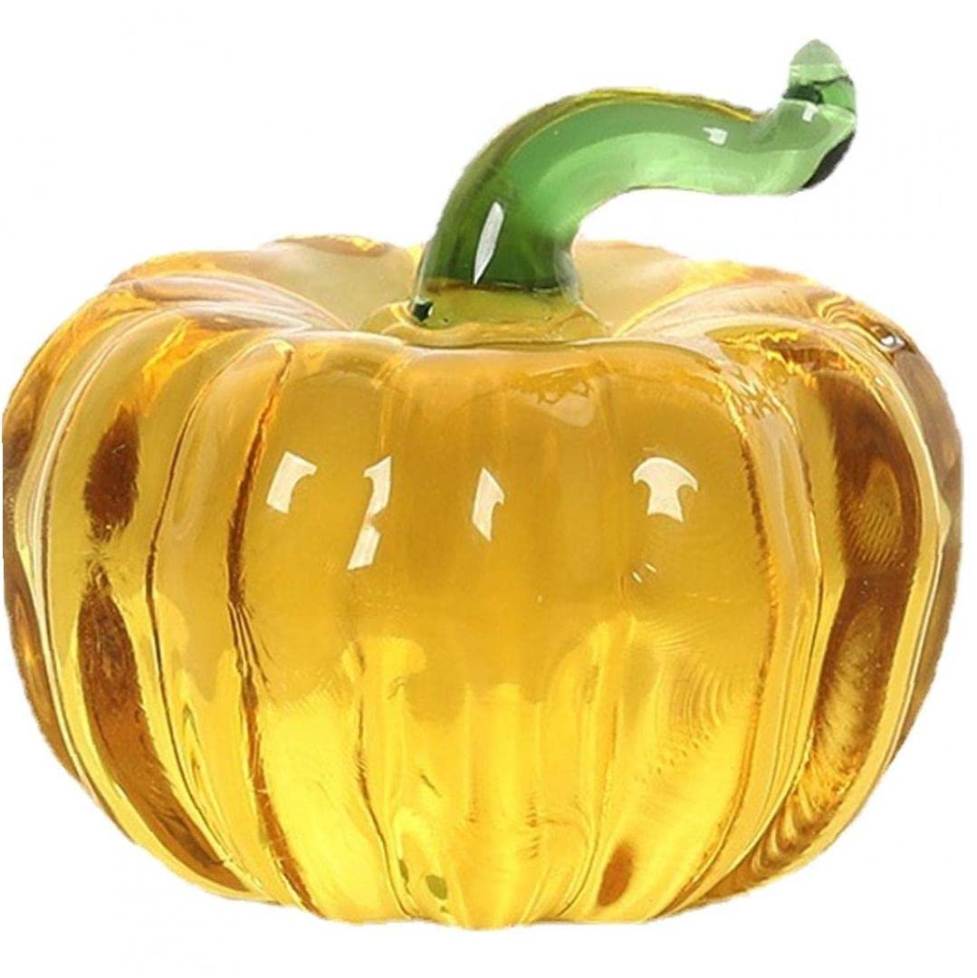 Amazon.co.jp: かぼちゃ クリスタル 彫刻 卓上置物 クリスタル 野菜