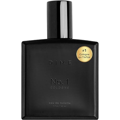 DIME No. 1 Cologne For Men, 1.7 oz / 50 ml - A Bold Blend of Sparkling Grapefruit, Dark Rhum, Amber Woods and Cardamom