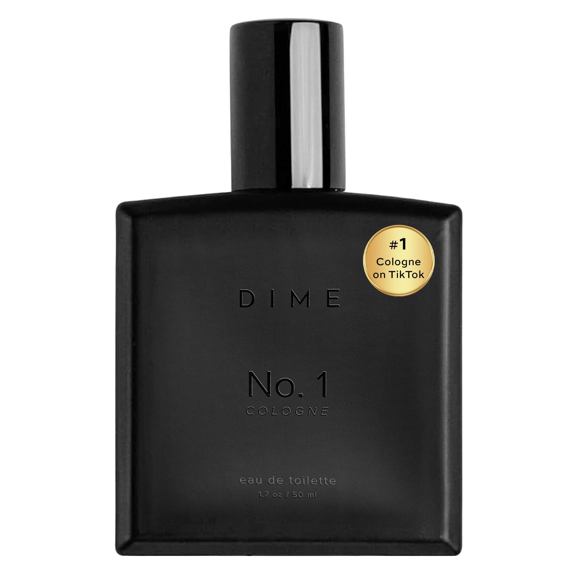 DIME No. 1 Cologne For Men, 1.7 oz / 50 ml - A Bold Blend of Sparkling Grapefruit, Dark Rhum, Amber Woods and Cardamom