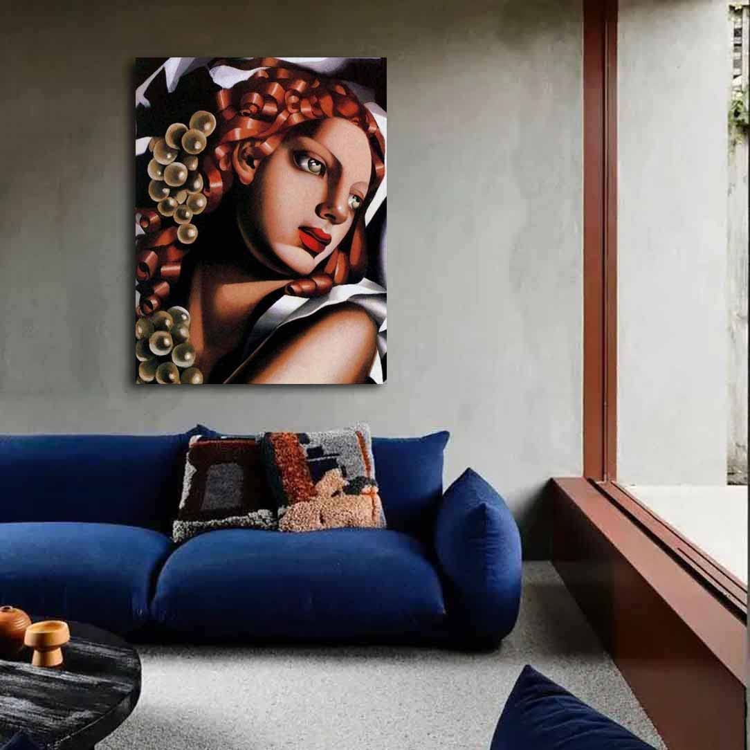 Amazon.co.jp: タマラ・デ・レンピッカWoman 絵画 インテリア おしゃれ