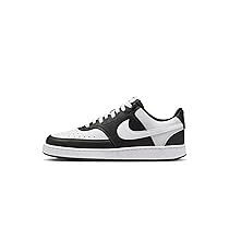 NIKE DH3158-003 Court Vision Low Next Nat Donna, Black, White EU 36.5