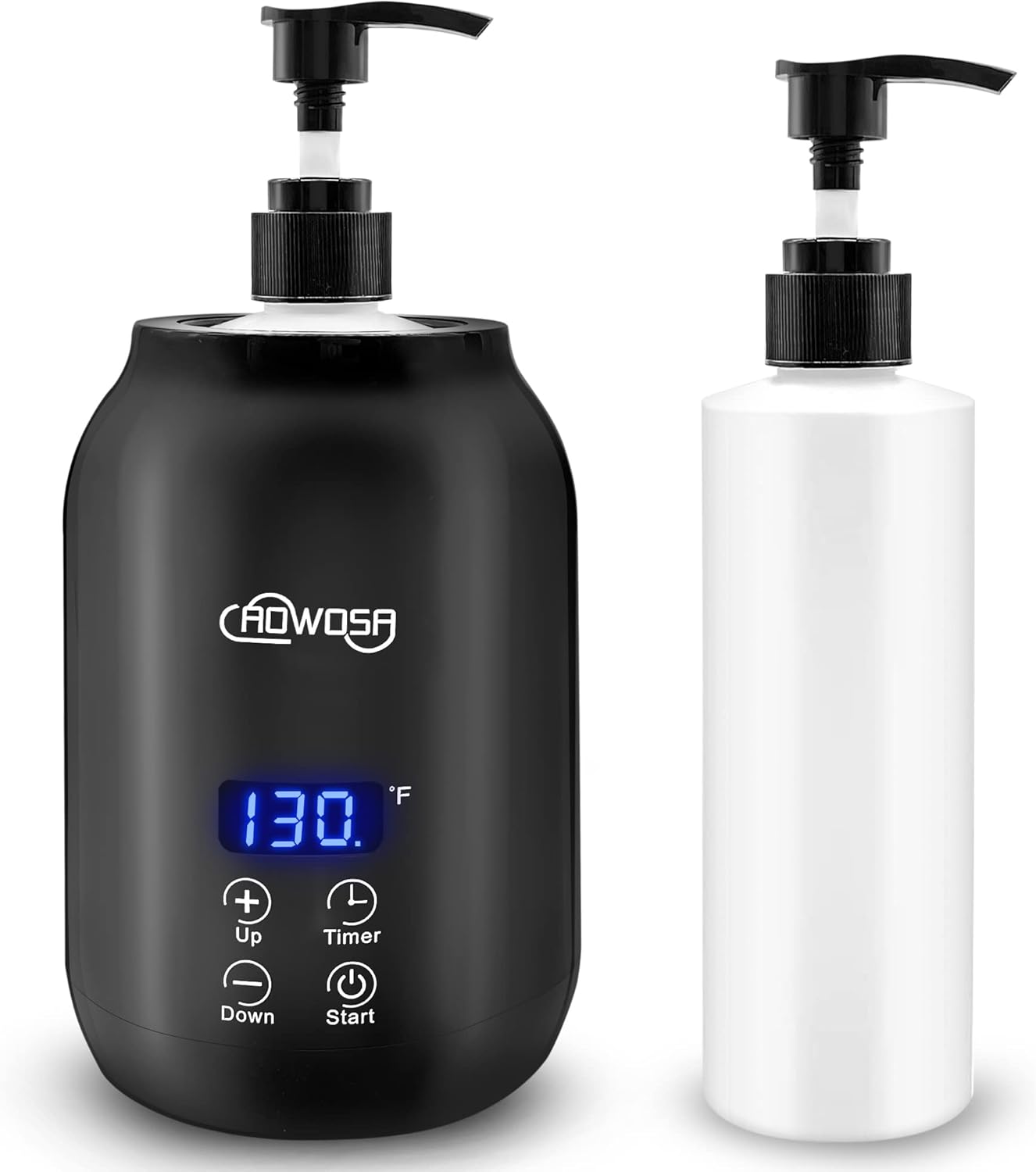 AOWOSA Massage Oil Warmer Bottle Professional Electric Lotion Digital