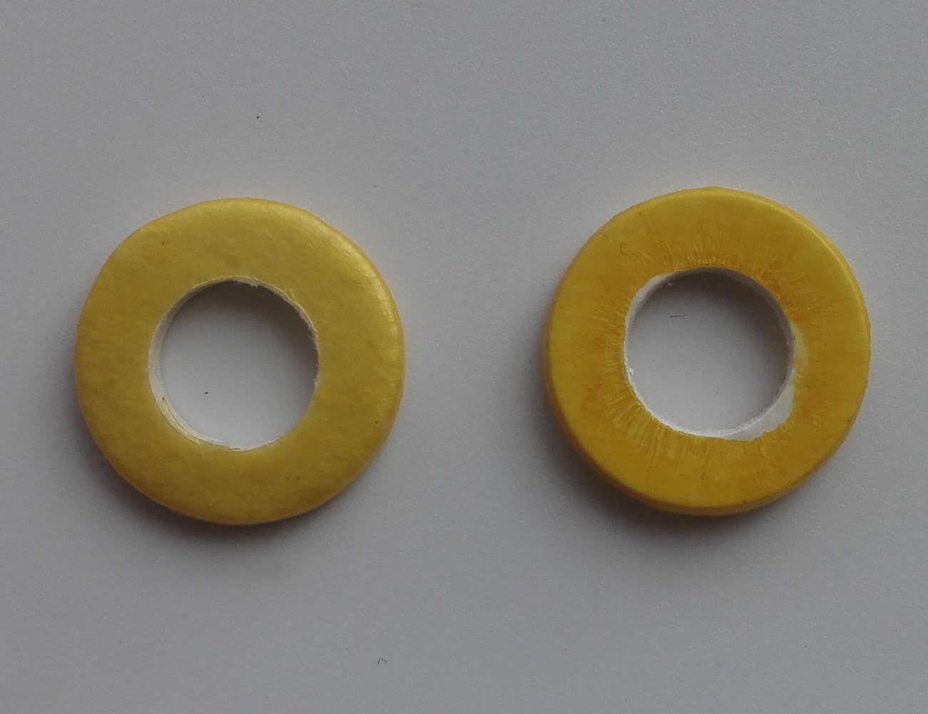 ACCYAO Double Skin Flute Pads(pack of 2 sets) (Colsed Hole) : Musical Instruments