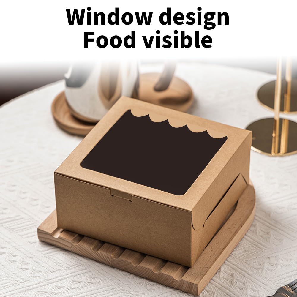 Cookie Boxes, 30 PCS Cupcake Boxes - Image 3