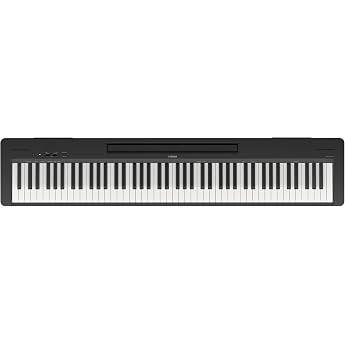Yamaha P-143BT P-Series Electronic Piano, Bluetooth Compatible, 88 Keys, Professional Touch, Compact, Portable, App, Black