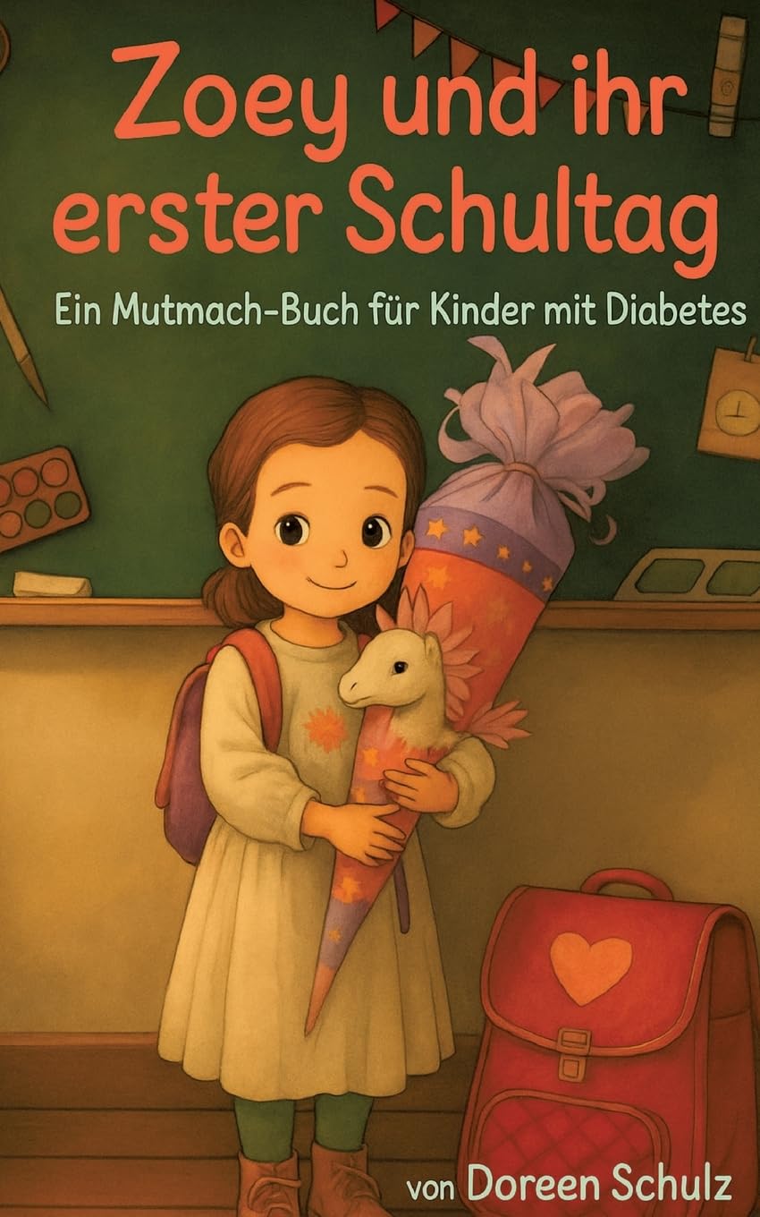 Zoey und ihr erster Schultag: Ein Mutmach Bilderbuch für Kinder mit Diabetes