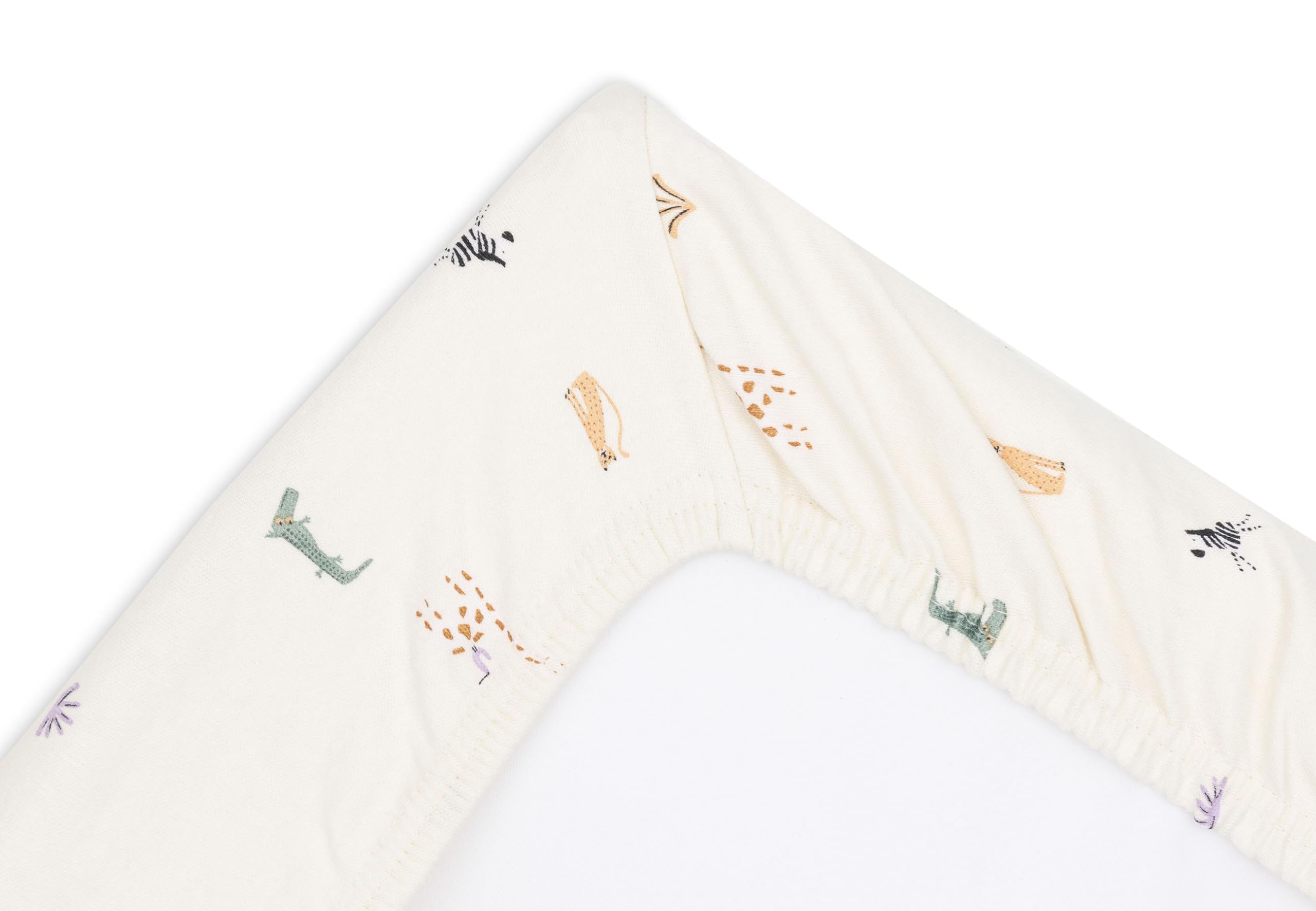 Jollein Jungle Jambo - Fodera per fasciatoio in jersey, 50 x 70 cm, 100% cotone, certificato Oeko-Tex, rivestimento per fasciatoio