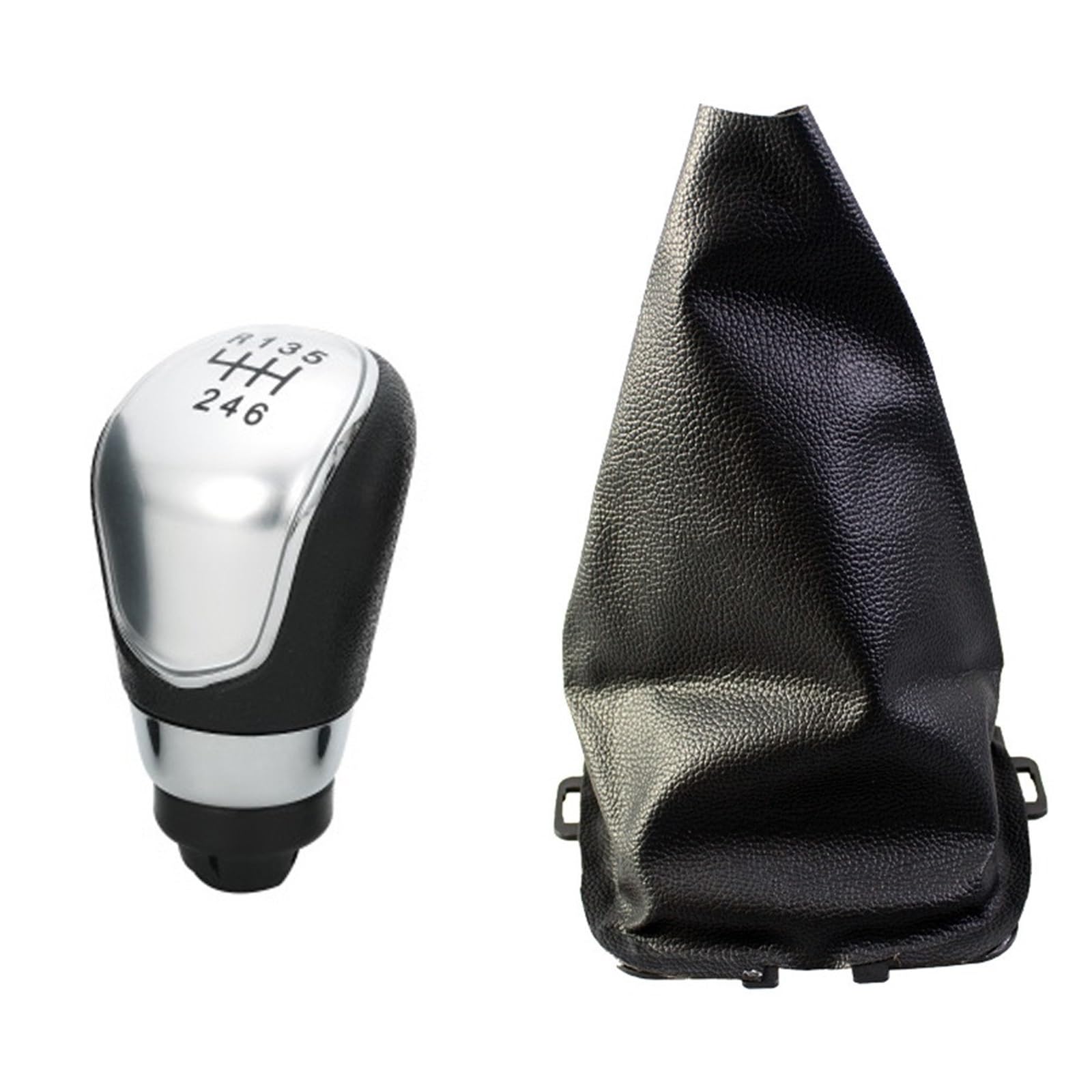 LVDLRAJJ Gear Shift Knob Compatible with Fiesta 2008-2012