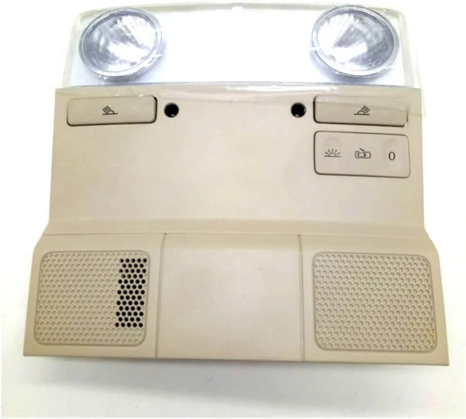 Front Ceiling Lamps Reading Lights Interior Roof Lamps Compatible with vw Golf 6 MK6 Passat B6 Compatible with Skoda Yeti Superb(Beige Red Light)