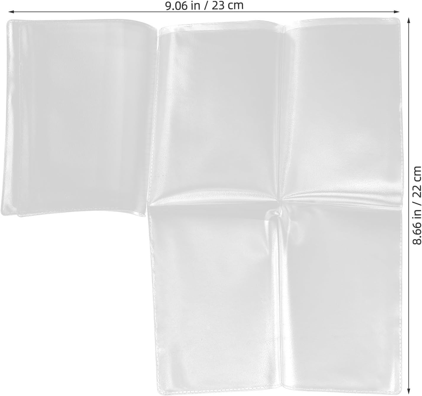 VALICLUD 2pcs PVC License Storage Pouch for Bus and Access Cards