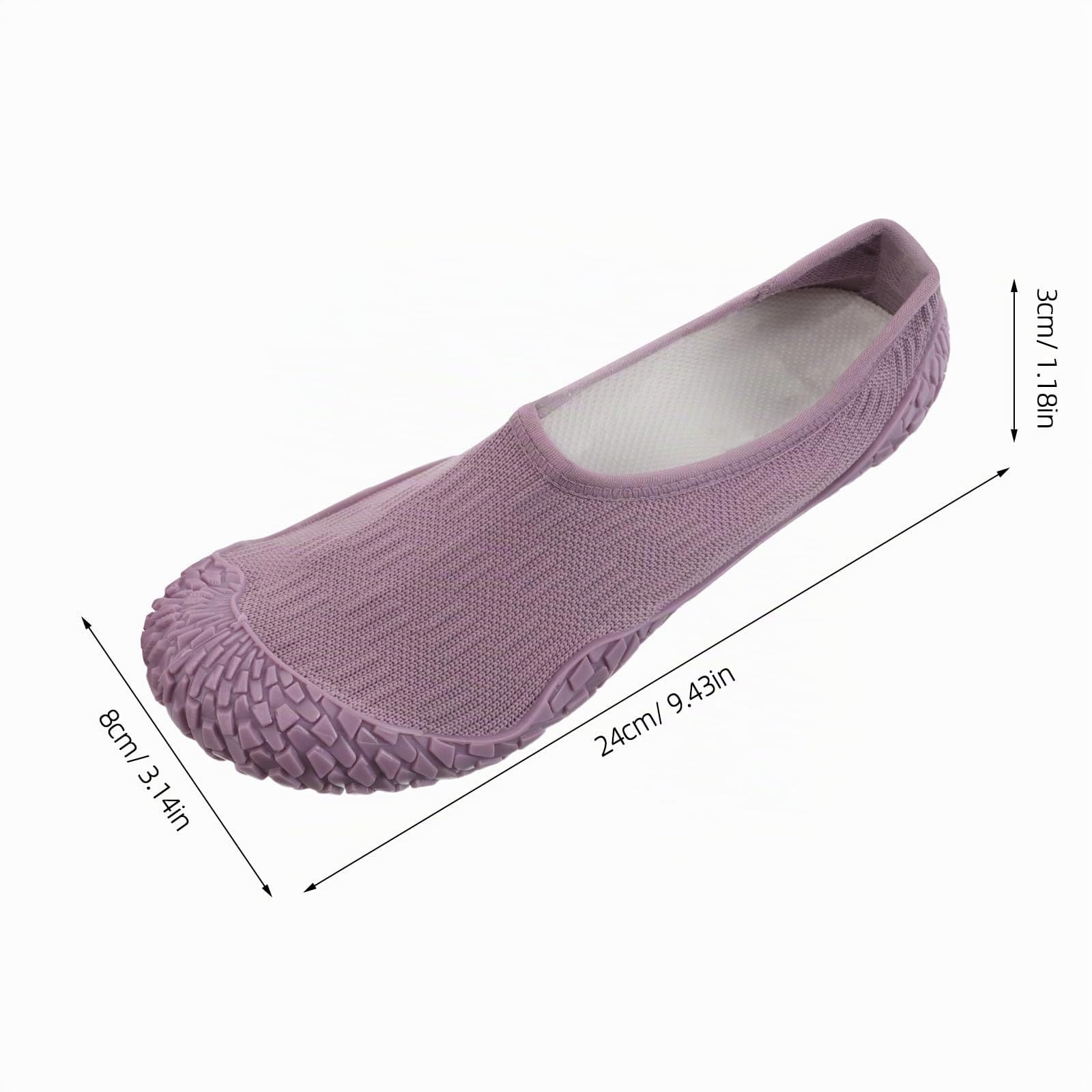 Zapatillas de Gimnasia para Mujer Talla 38-39, Par | Agarre para Pilates y Entrenamientos en Casa, Diseño Ligero Suela Flexible y Material Transpirable