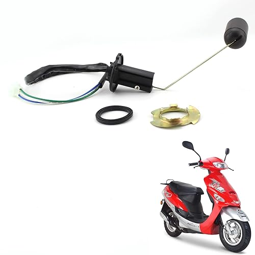 Minho Kit de sensor de nivel de tanque de combustible tipo flotador apto para chino GY6 50cc 139QMA 139QMB Scooter ciclomotor ATV TaoTao Jonway