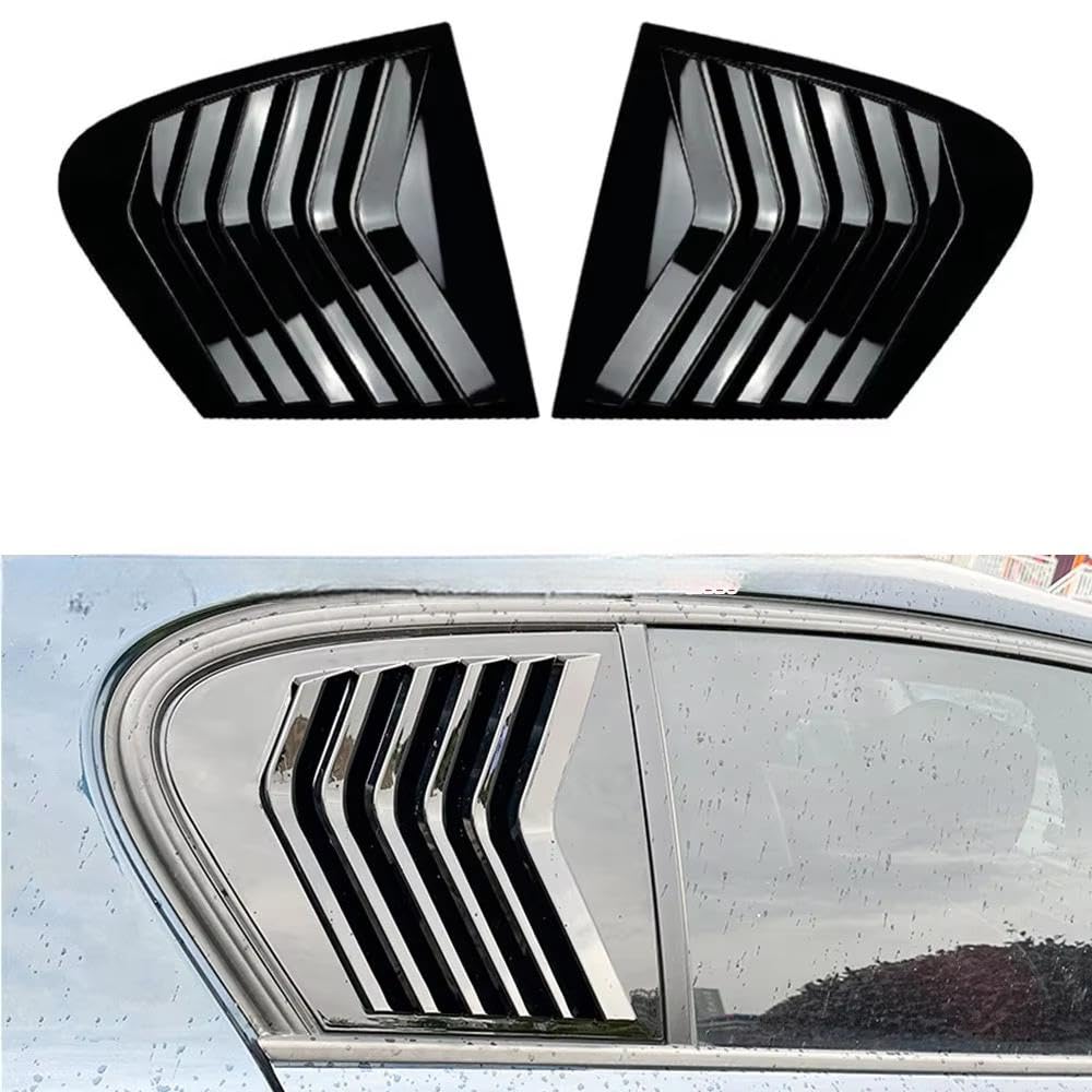 Rivestimenti Esterni Per Feritoia BMW Serie 1 F20 Hatchback 2011‑2019 | Aspetto Dinamico, Impermeabile, Migliora La Privacy(Carbon Fiber)