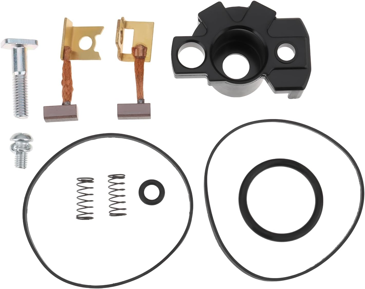 1Set Motorcycle Starter Motor Carbon Brush Repair Kit 79240001000 Compatible with KTM 250/350 EXCF SXF XCF