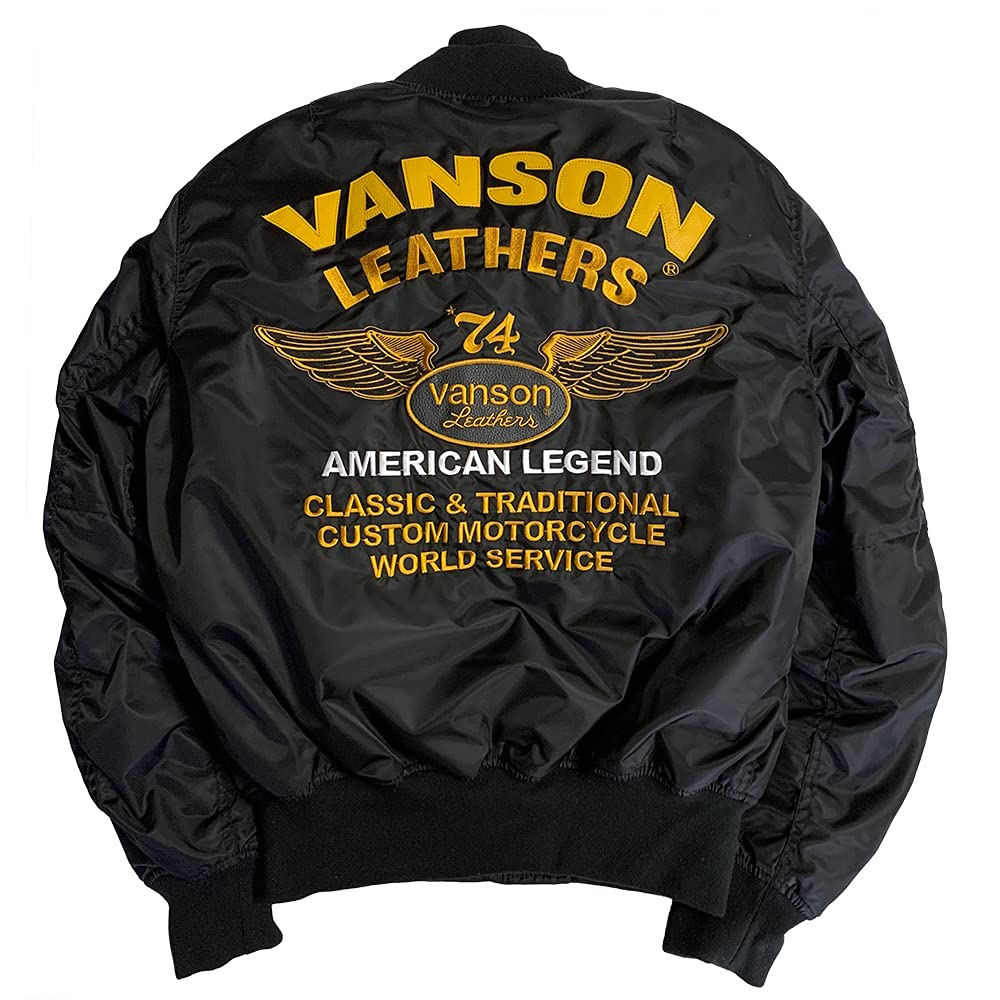 【新品】VANSON/バイソン/MA-1/ミリタリーブルゾン/バイクウェア/M ma-1 バイク vanson ウェア」の人気商品一覧 | 安い商品を通販