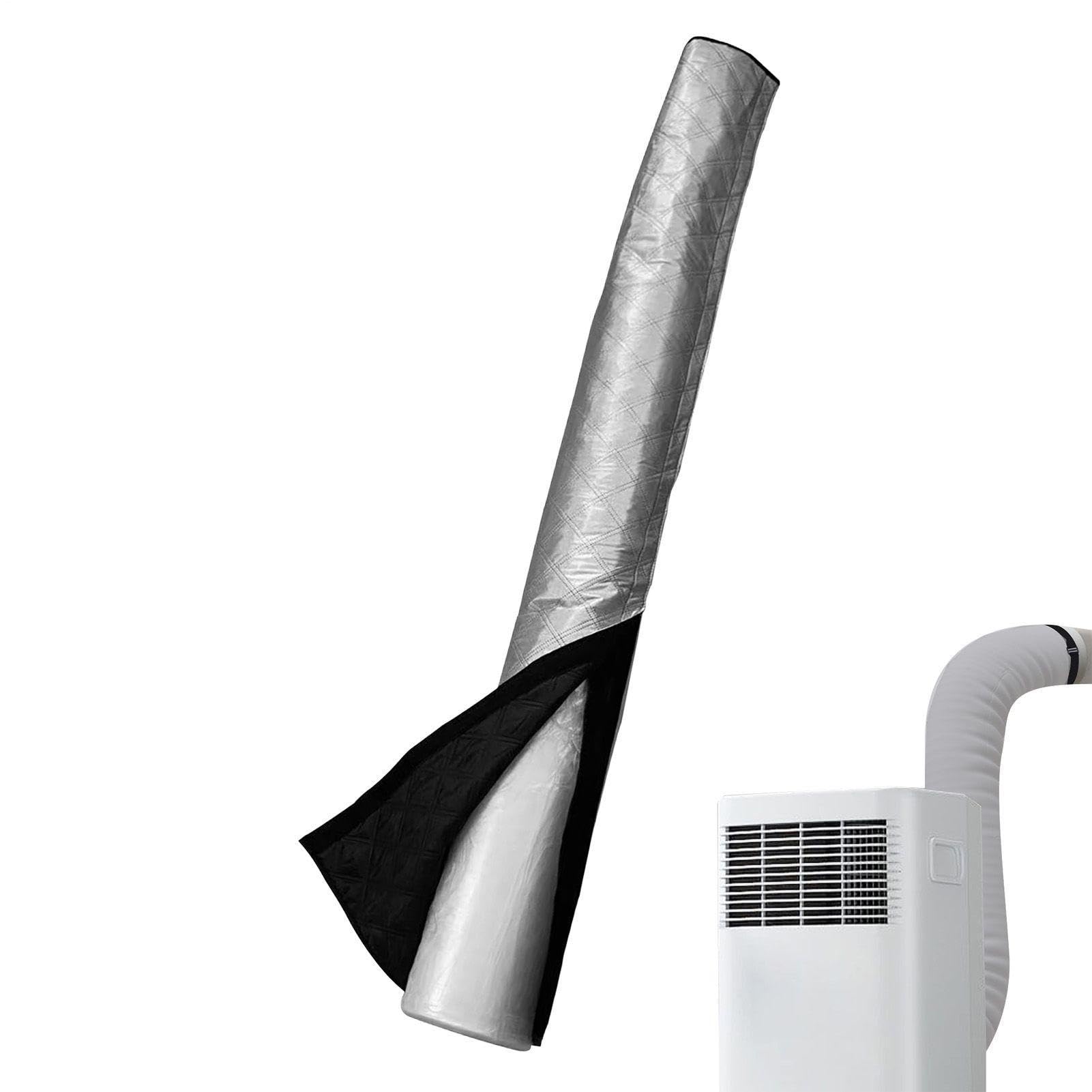 Copertura Per Tubo Condizionatore Portatile - Rivestimento per Riduzione Calore del Tubo del Condizionatore - Protezione Universale Per Tubazioni Aria Casa Ufficio Albergo