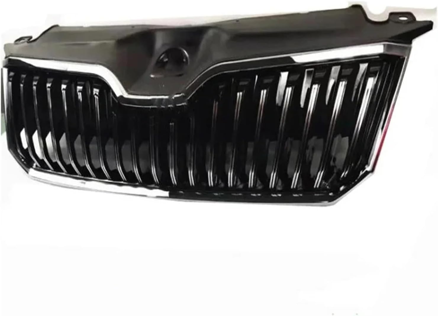 Front Bumper Grill Grille Compatible for skoda superb 2016-18 Fog lamp cover car accessories(Up grill)