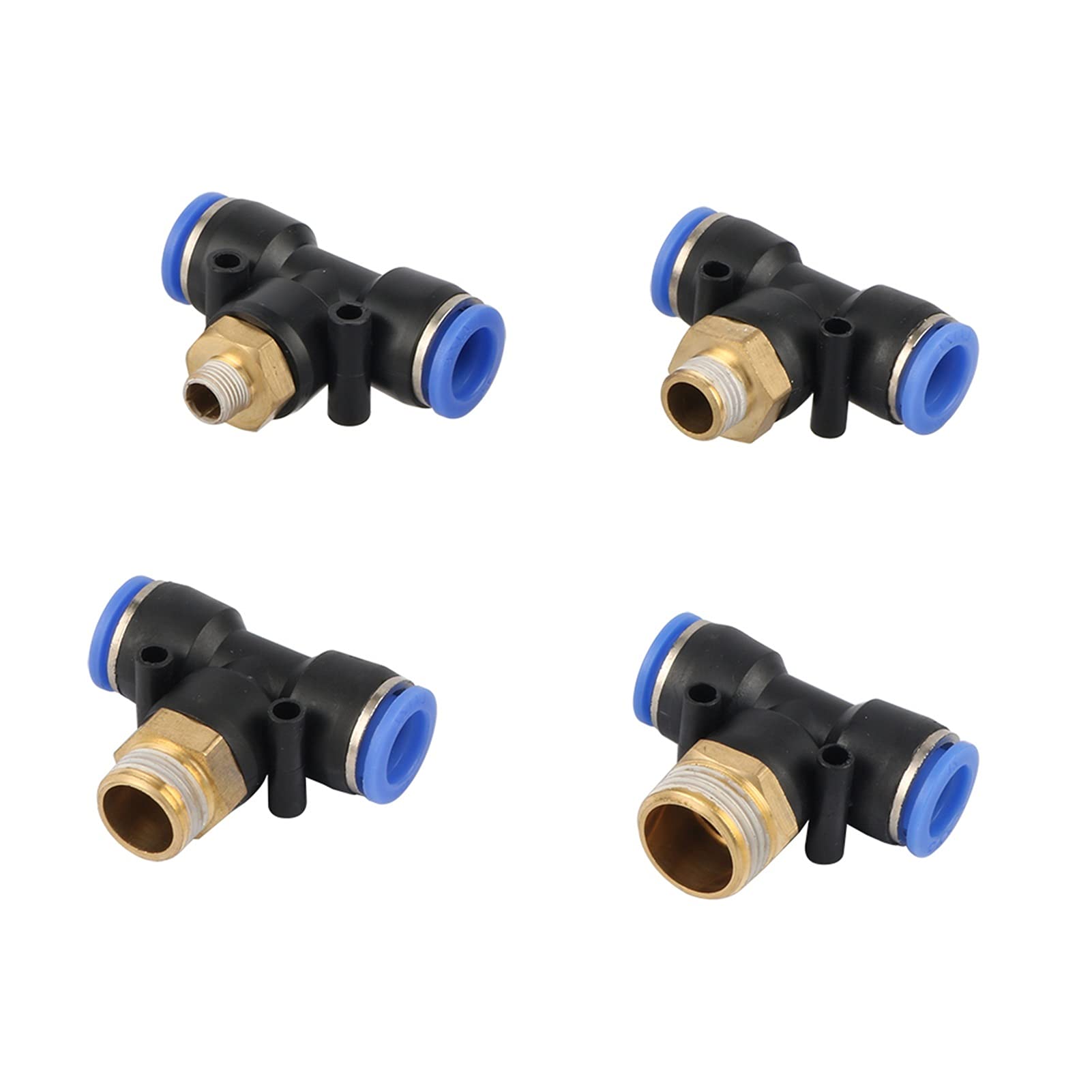 Tuyau d'arrosage 8mm connecté facilement grâce au raccord cannelé mâle 1/2 pour potager