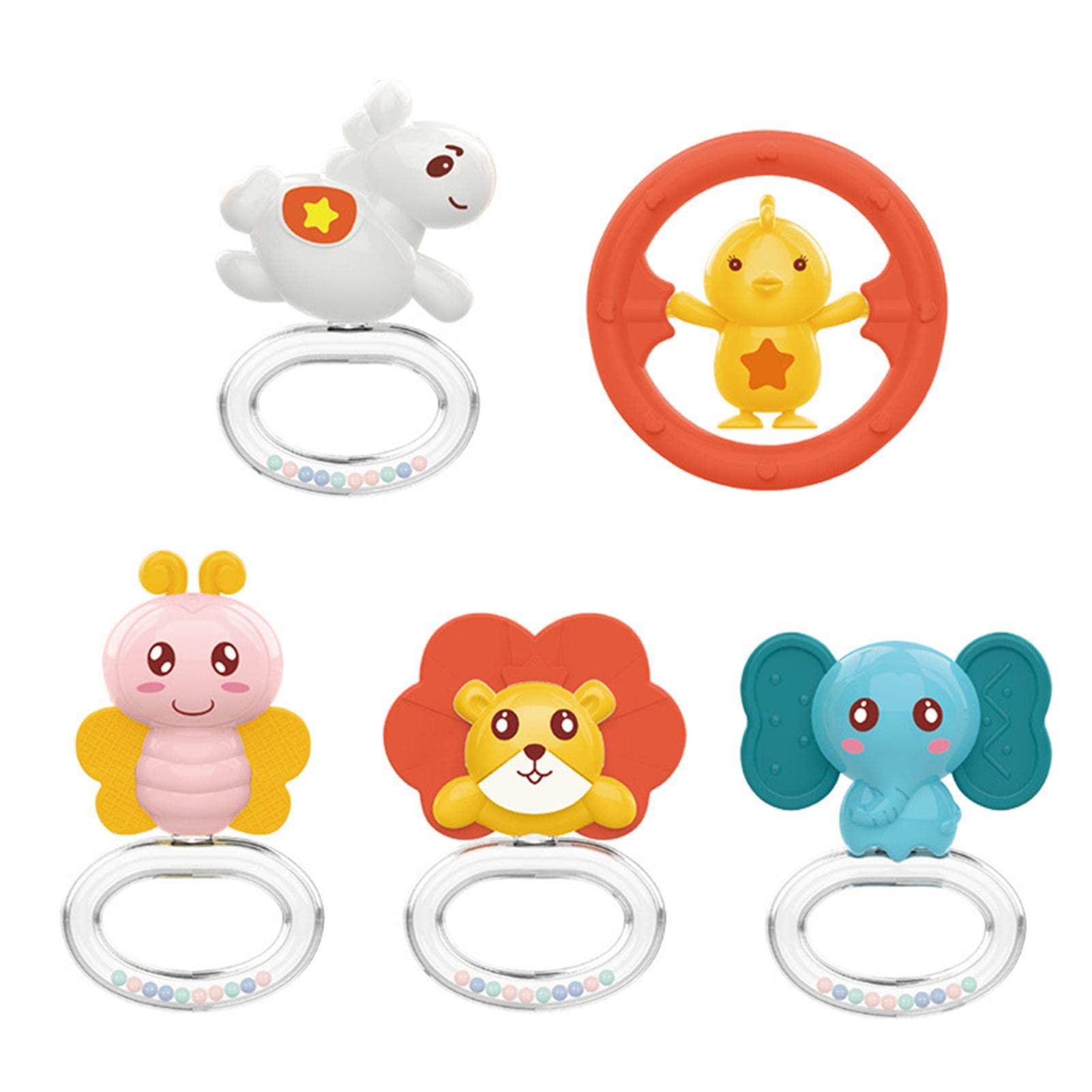 Culla Giocattoli Hanging Mobile - Culla Giocattolo con Carillon | e proiettore per Bambini - Carillon per Staccabile con Oltre 600 ninne nanne, Giocattolo per Neonato