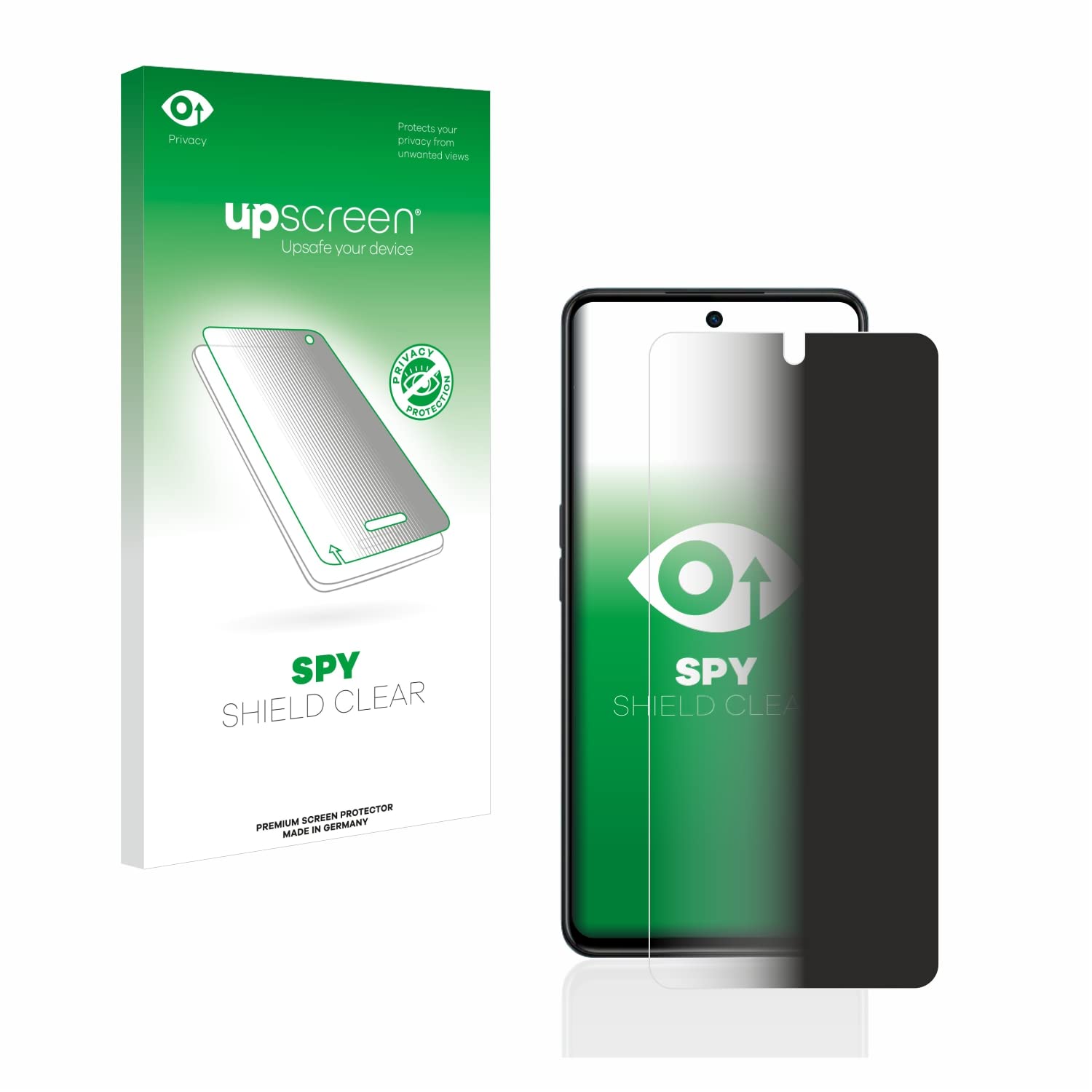 Upscreen Pellicola Privacy Per Oppo A98 5G – Anti-Spy E Antigraffio – Made In Germany - 2
