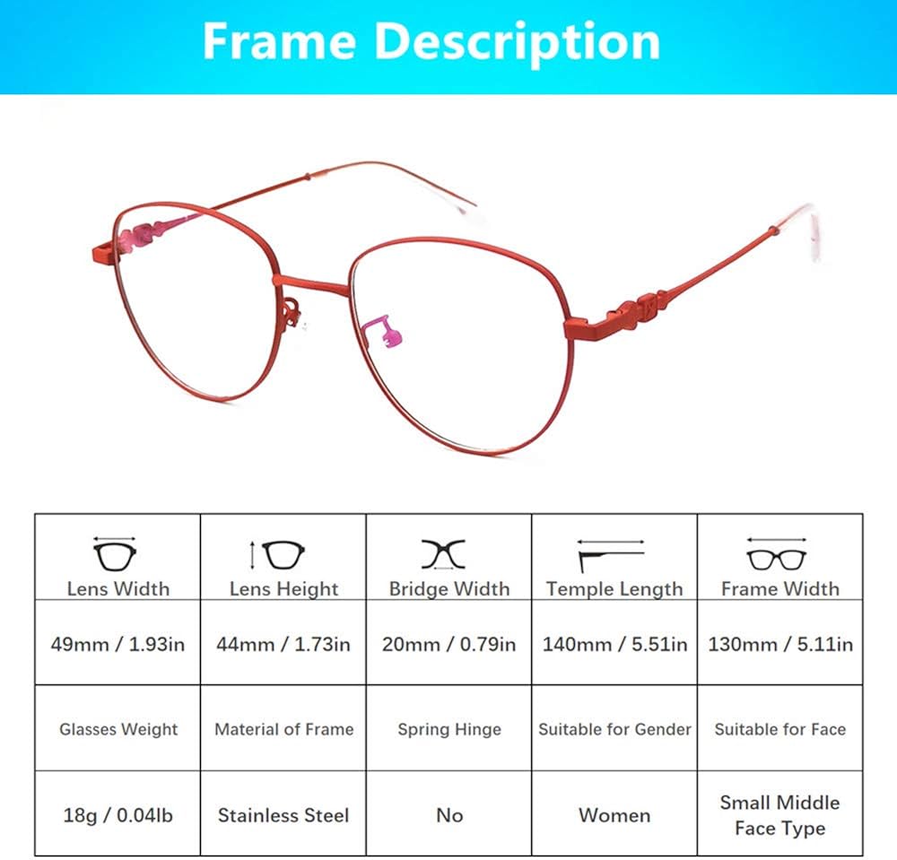 🔥 Hоt Dеаlѕ Anti Blue Light Glasses Women Men Computer Reading Metal Eyeglasses Frame Uр Tо 40% оƒƒ Anti Blue Light Glasses Women Men Computer Reading Metal Eyeglasses Frame