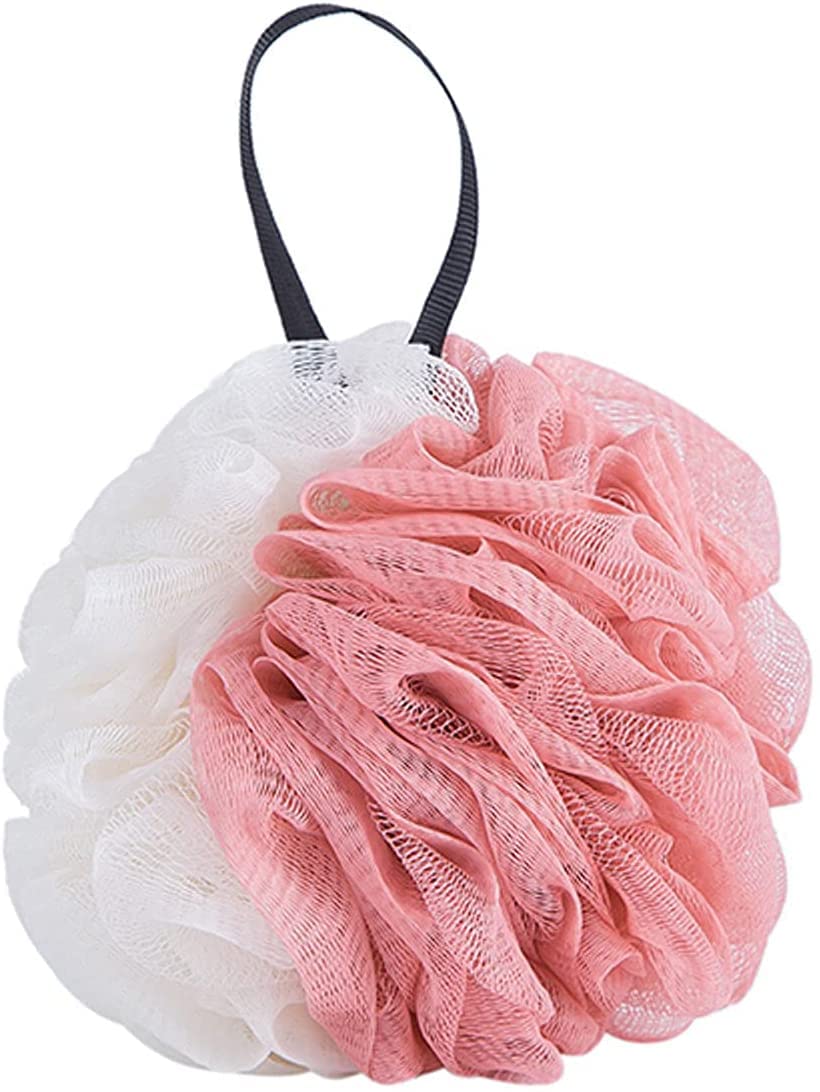 Loofahs Baño Ducha Exfoliante Exfoliante Cepillo Corporal Esponja Esponja Malla Baño Loofah, Piel Limpia Esponja De Loofah para Bañarse, Cómodo Y Suave 3 Piezas Azul, Azul, Rosa (Rosa 1 Unidad)