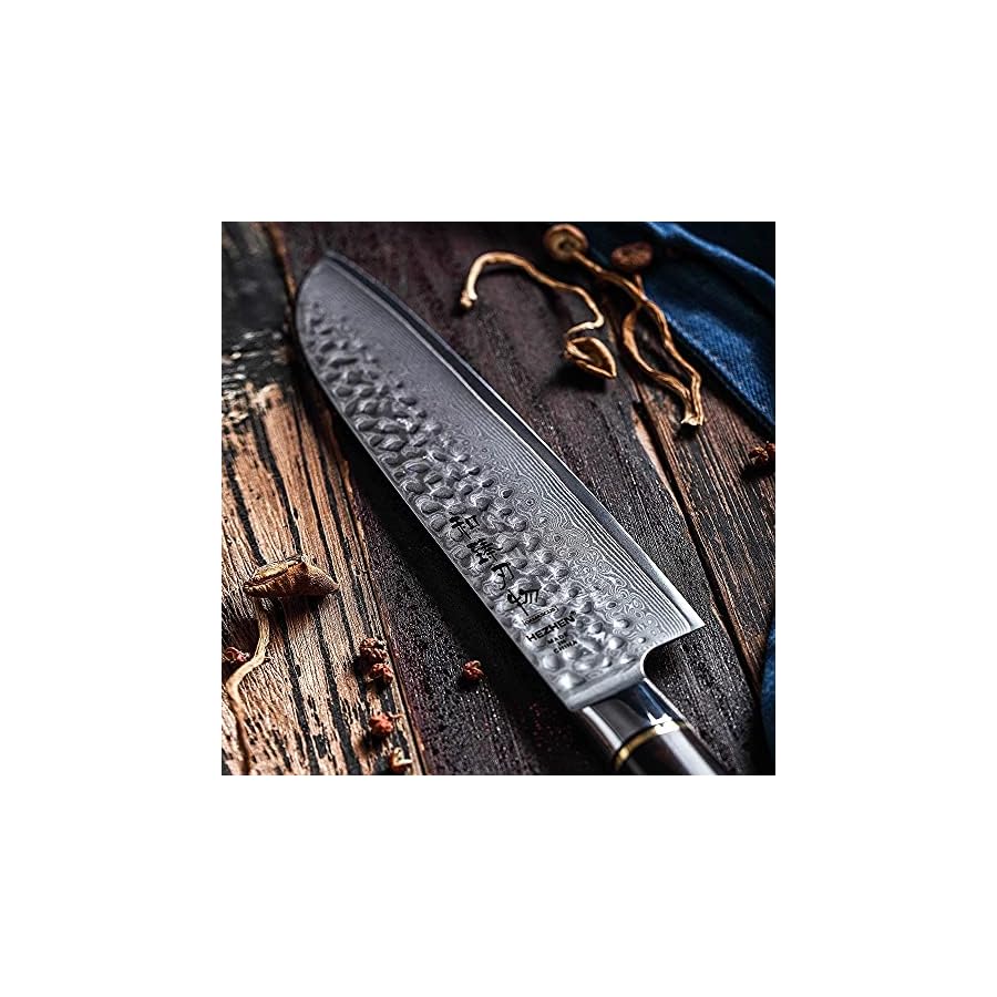 Kitchen-Knife-Sets-5PCS-Knife-Set-VG10-Steel-Damascus-Steel-Chef-Slicing-Utility-Paring-Knife-Magnetic-Tool-holder-Japanese-Sharp-Cutter-MAYiT2855 MAYIT Kitchen Knife Sets, 5PCS Knife Set VG10 Steel Damascus Steel Chef Slicing Utility Paring Knife Magnetic Tool holder Japanese Sharp Cutter, MAYiT2855