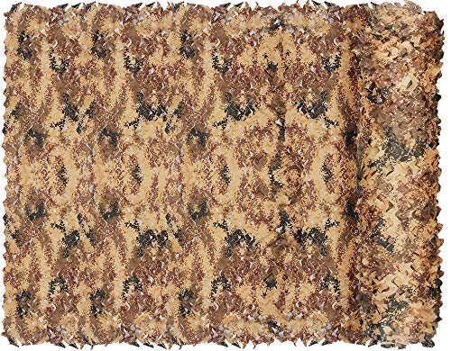 NICEFISH Camo Net Military Camouflage Netting Camouflage Net for Photography Background Decoration Sunshade Hunting Blinds (Customize)